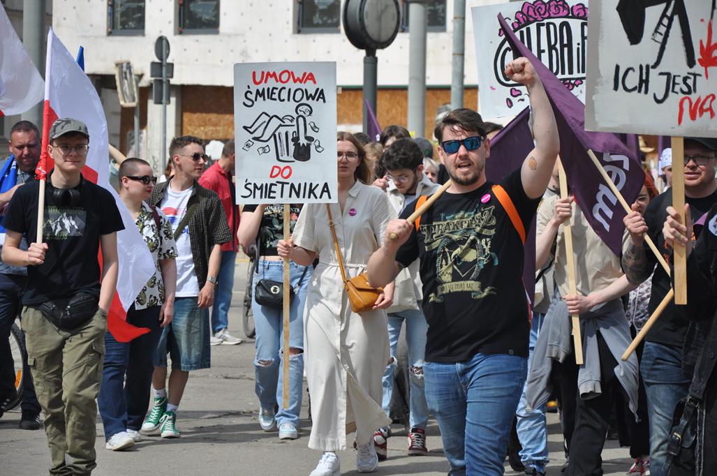 pochód 1 maja partia razem - Eliza Hajdenrajch
