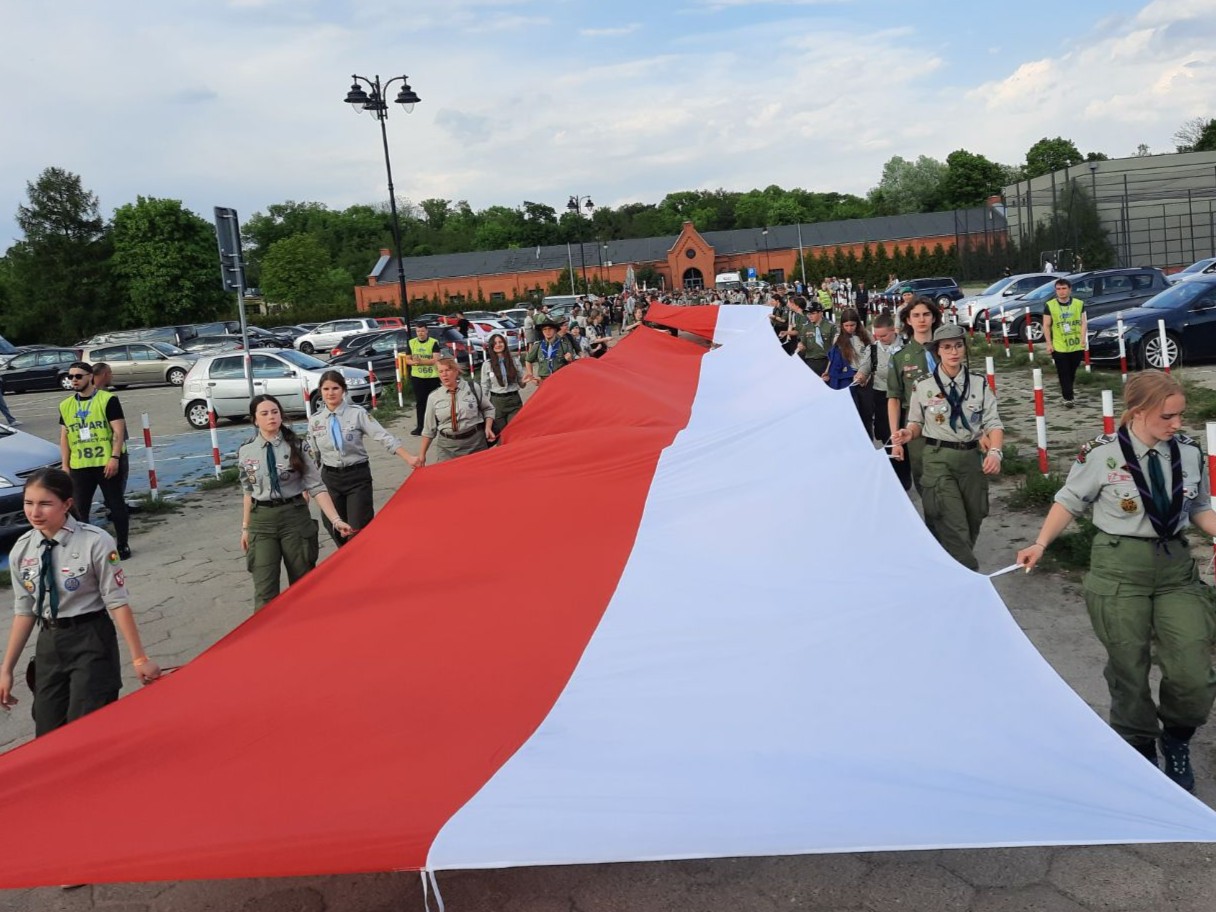 gniezno flaga harcerze marsz - Rafał Muniak
