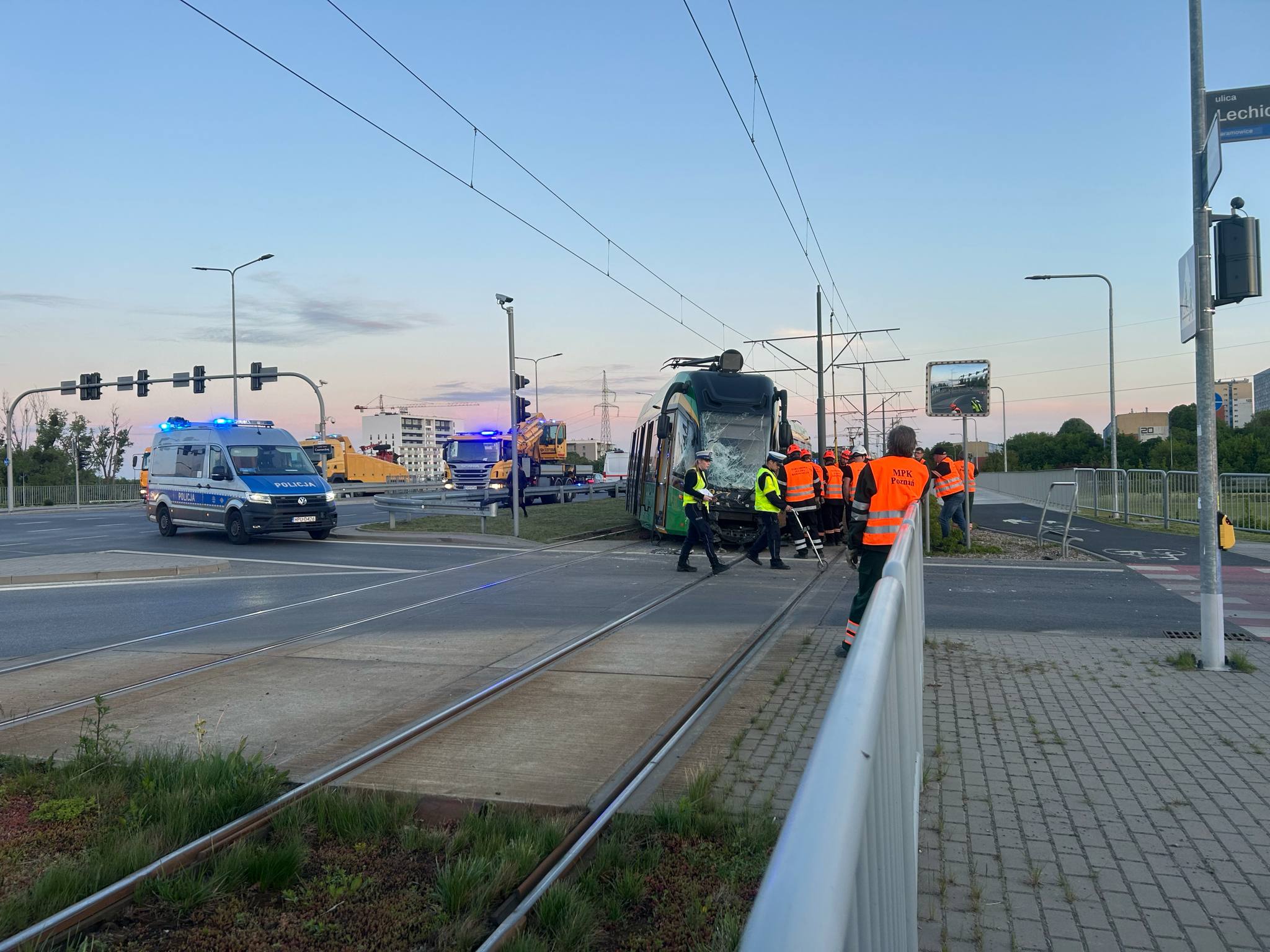 Wypadek naramowice tramwaj - Szymon Majchrzak - Radio Poznań