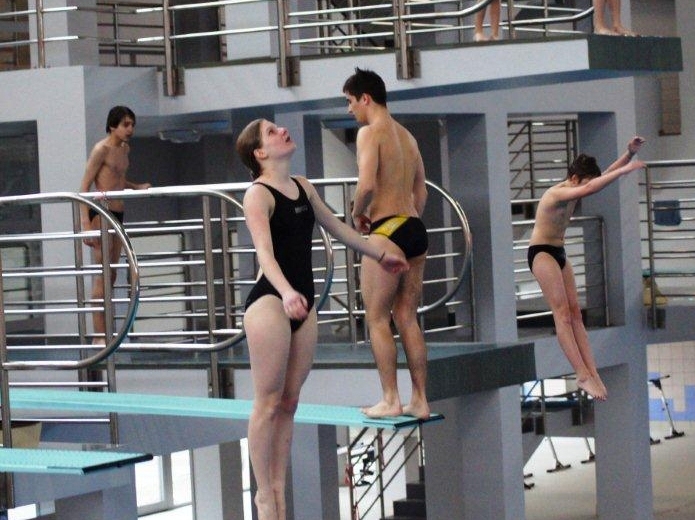 Skoki do wody - wieża - Termy Maltańskie