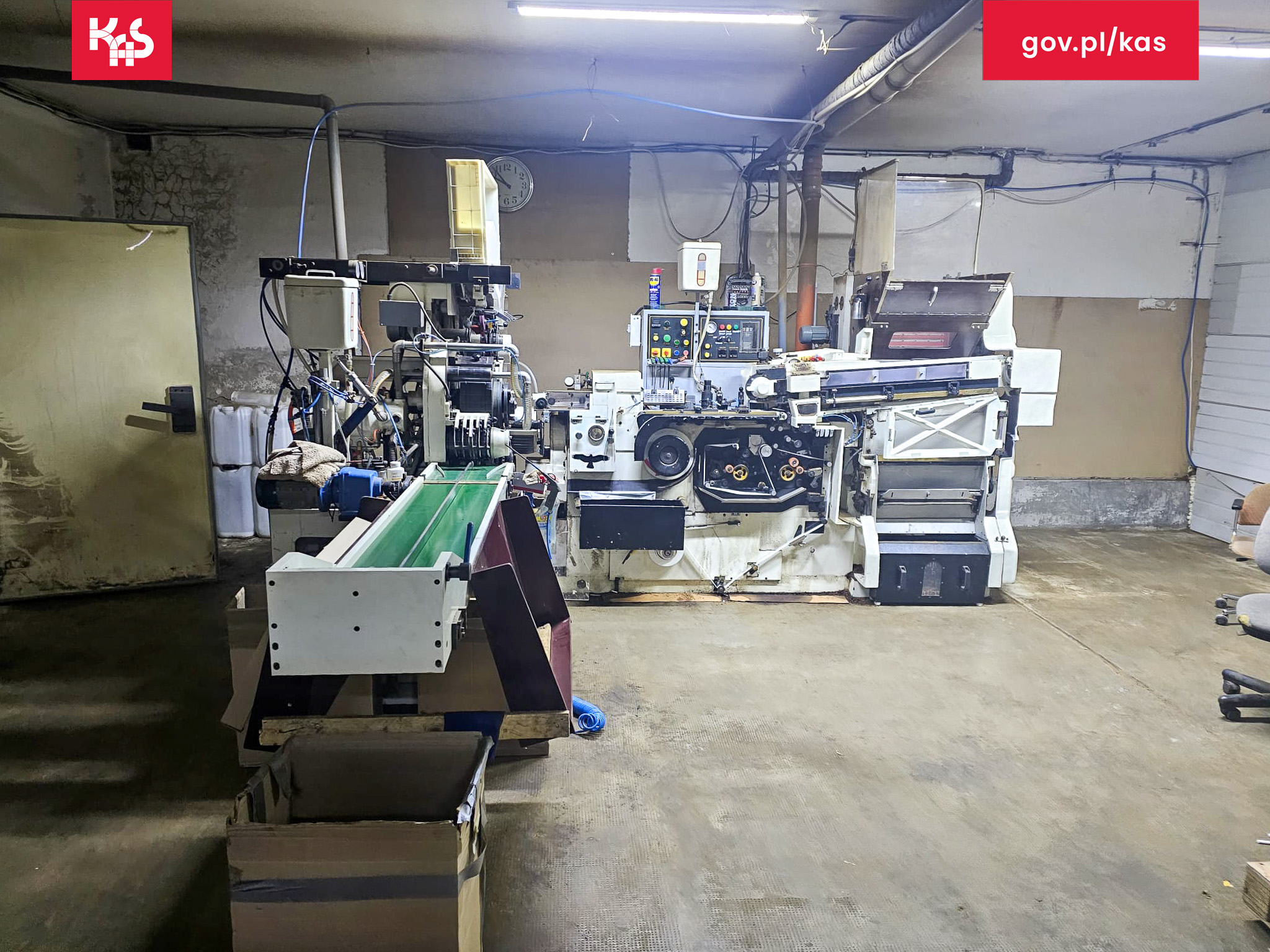 przemyt papierosów - Krajowa Administracja Skarbowa