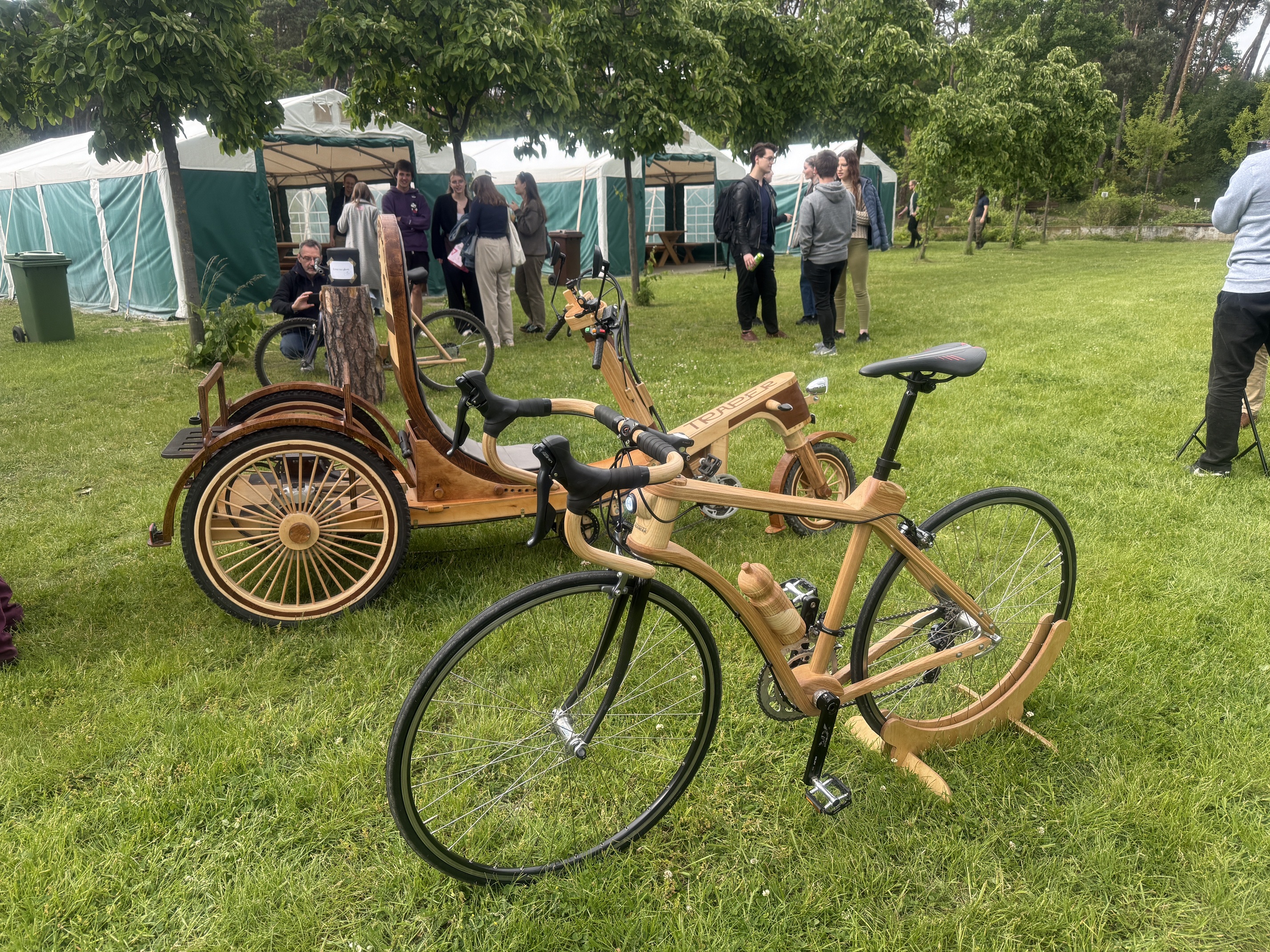 drewniane rowery - Alicja Kotewicz - Radio Poznań