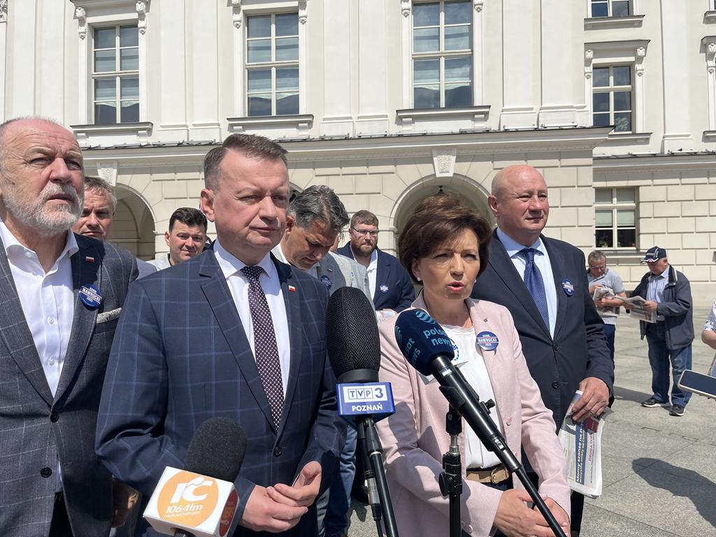 mariusz błaszczak i marlena maląg kalisz - Danuta Synkiewicz  - Radio Poznań