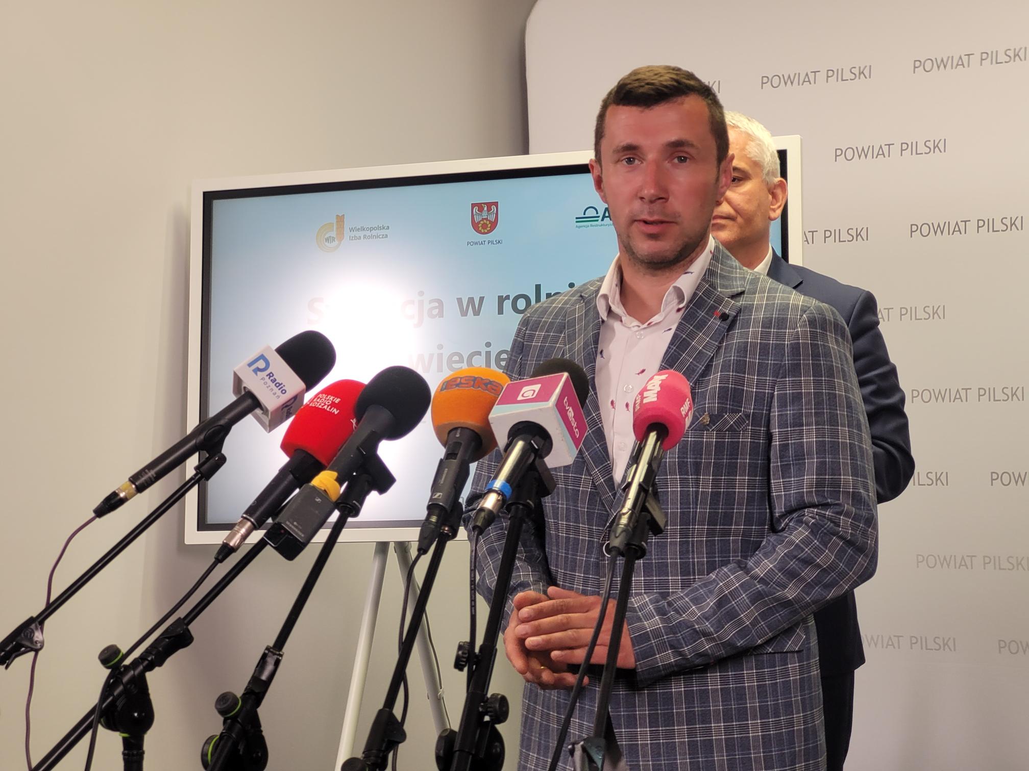 Piła rolnicy  - Marek Wolski - Radio Poznań