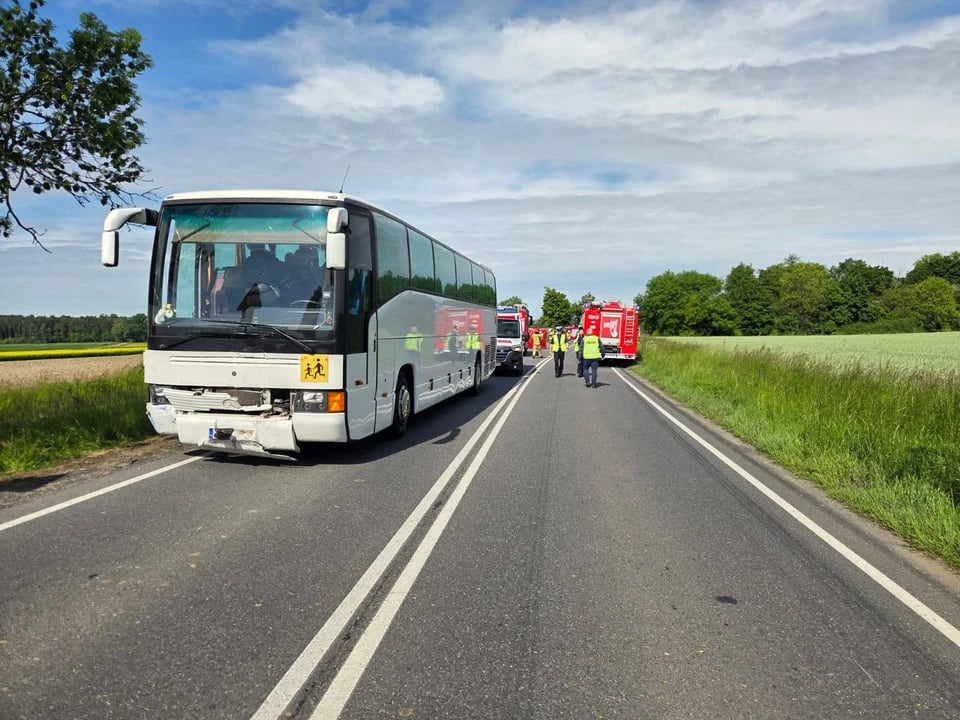 wypadek lutogniew - PSP Krotoszyn - Facebook
