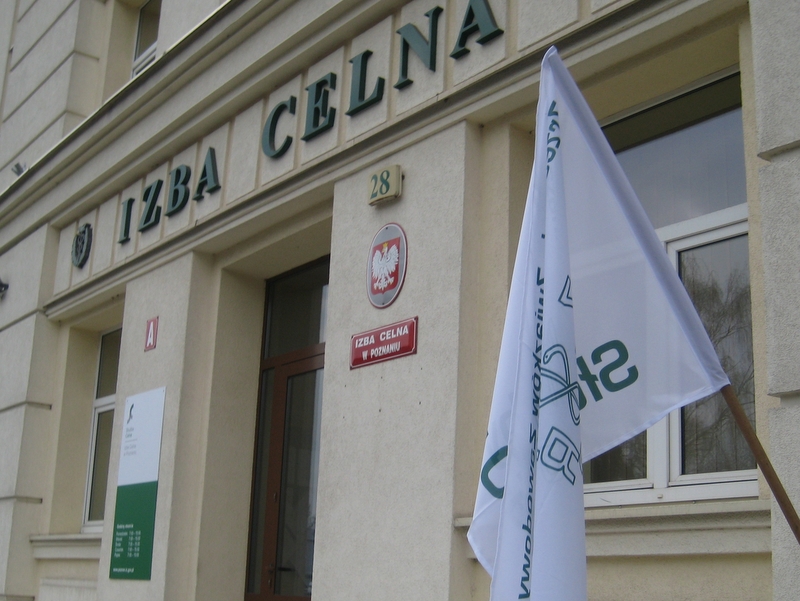 Służba celna - protest - Anna Skoczek