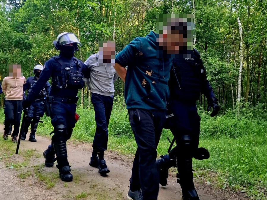 ustawka kibiców kalisz  - KMP Kalisz