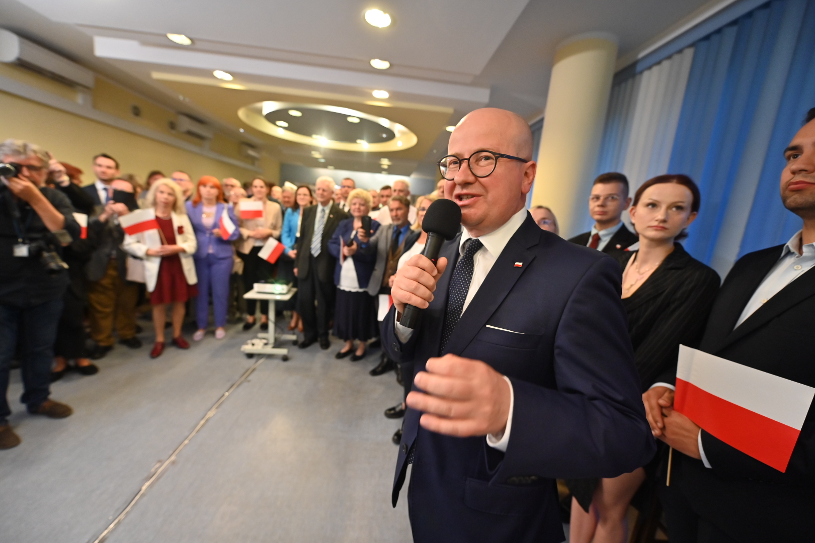 sztab pis wybory prezydenckie  - Wojtek Wardejn - Radio Poznań