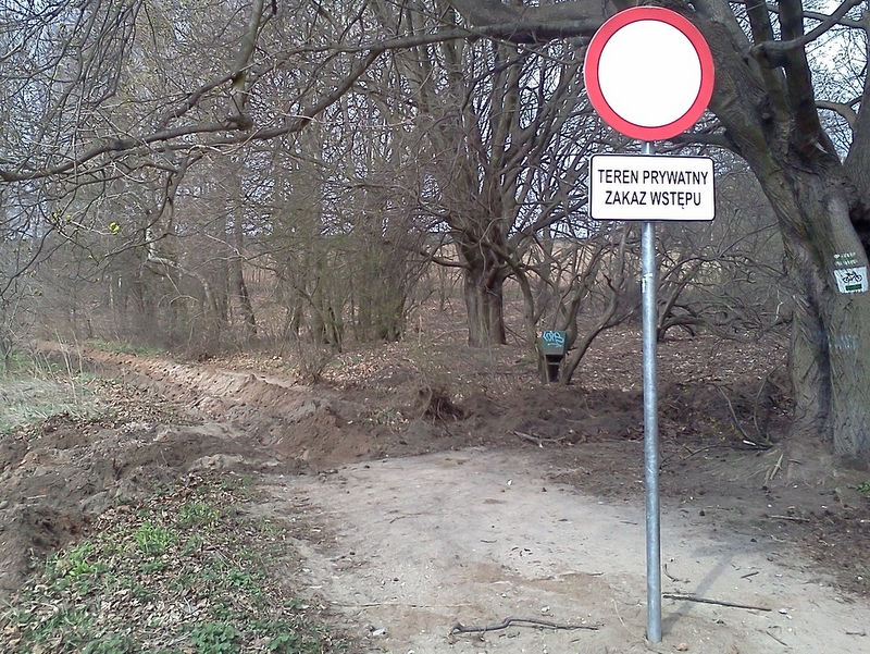 Zaorana ścieżka rowerowa - Adam Michalkiewicz