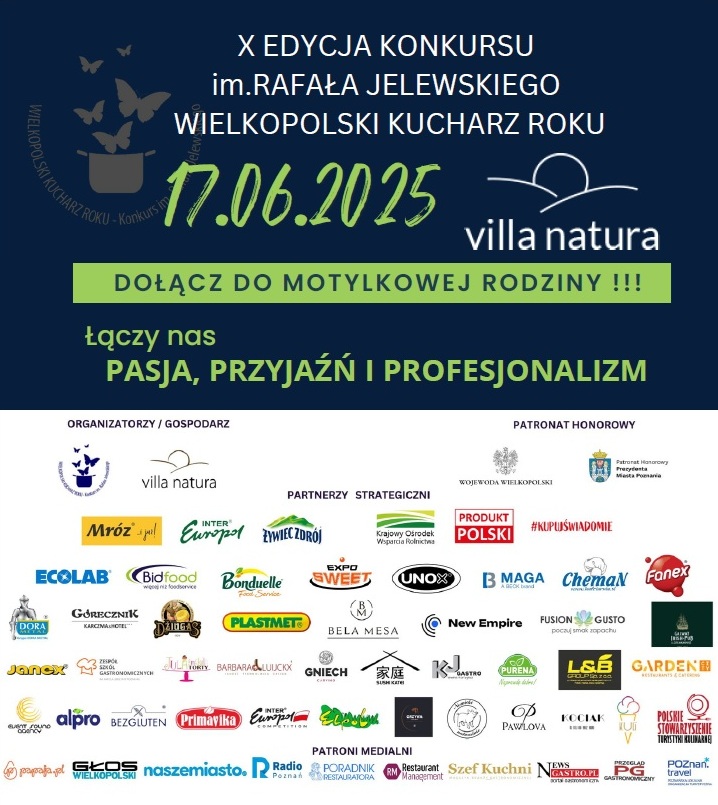 Wielkopolski Kucharz Roku 2025 - Organizator
