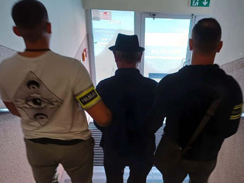 zatrzymany - KPP w Wolsztynie