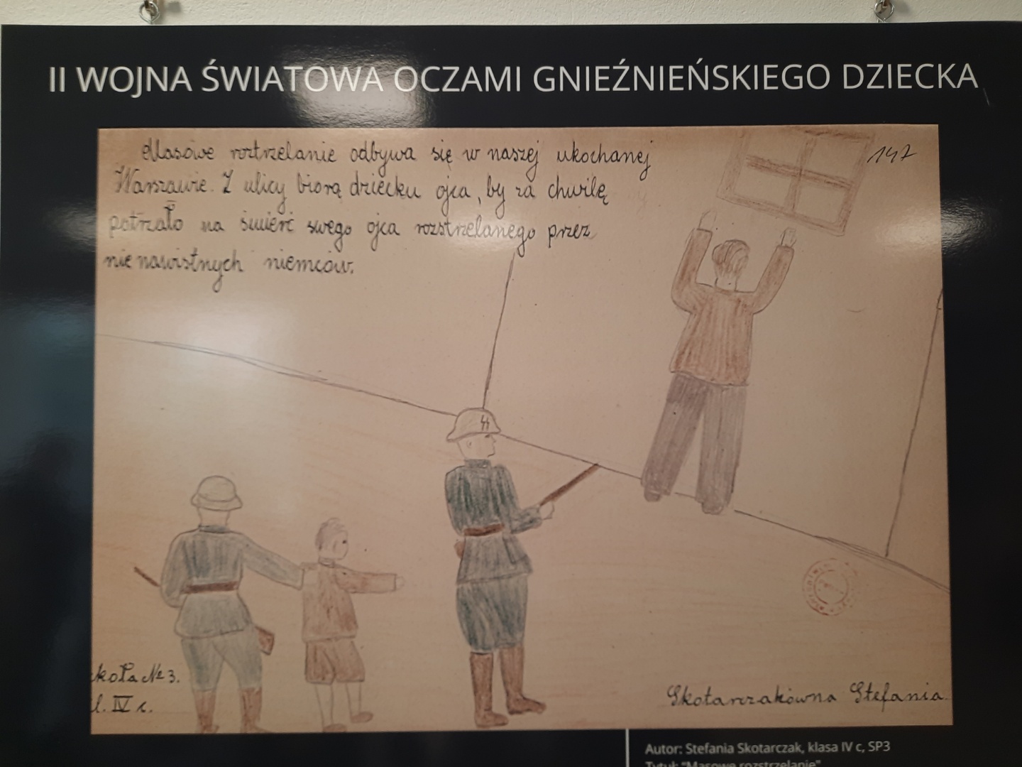 wystawa wojna rysunki - Rafał Muniak - Radio Poznań