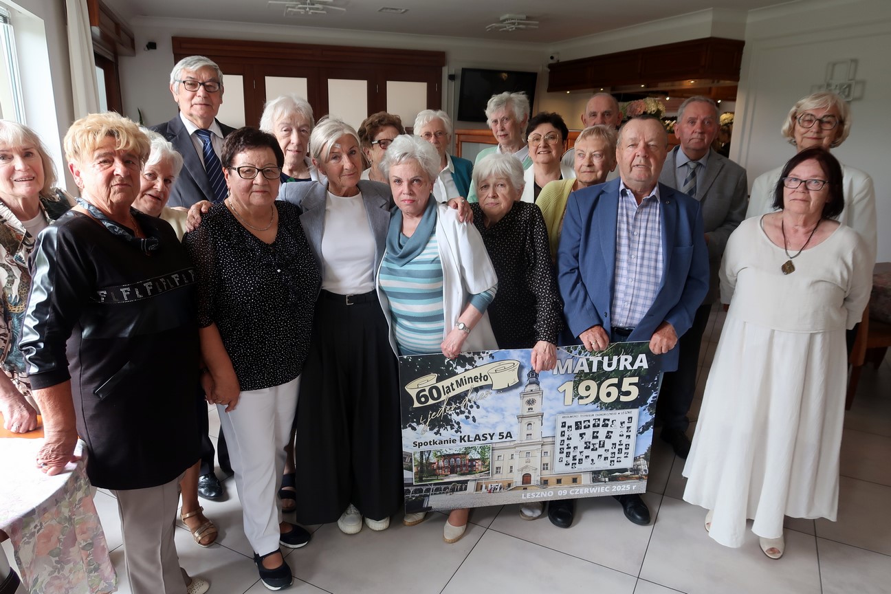 60-lecie matury w lesznie - Bartłomiej Klupś