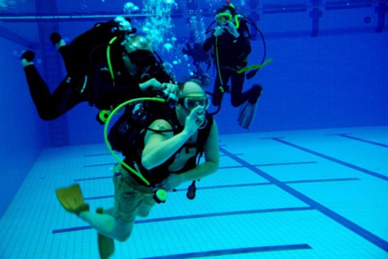 Warcaby podwodne - Termy Maltańskie