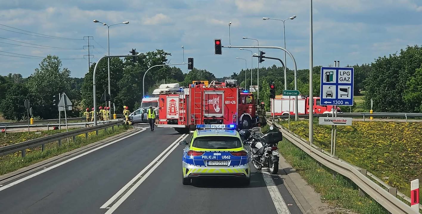 wypadek obownica śremu - MotoSygnały 