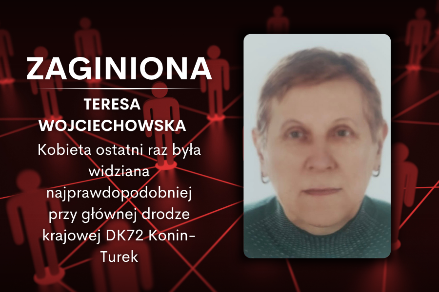 Teresa Wojciechowska zaginiona - Policja 