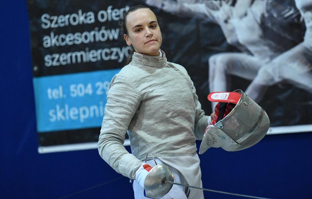 sylwia matuszak szablistka szabla szermierka - Piotr Nowak/PAP