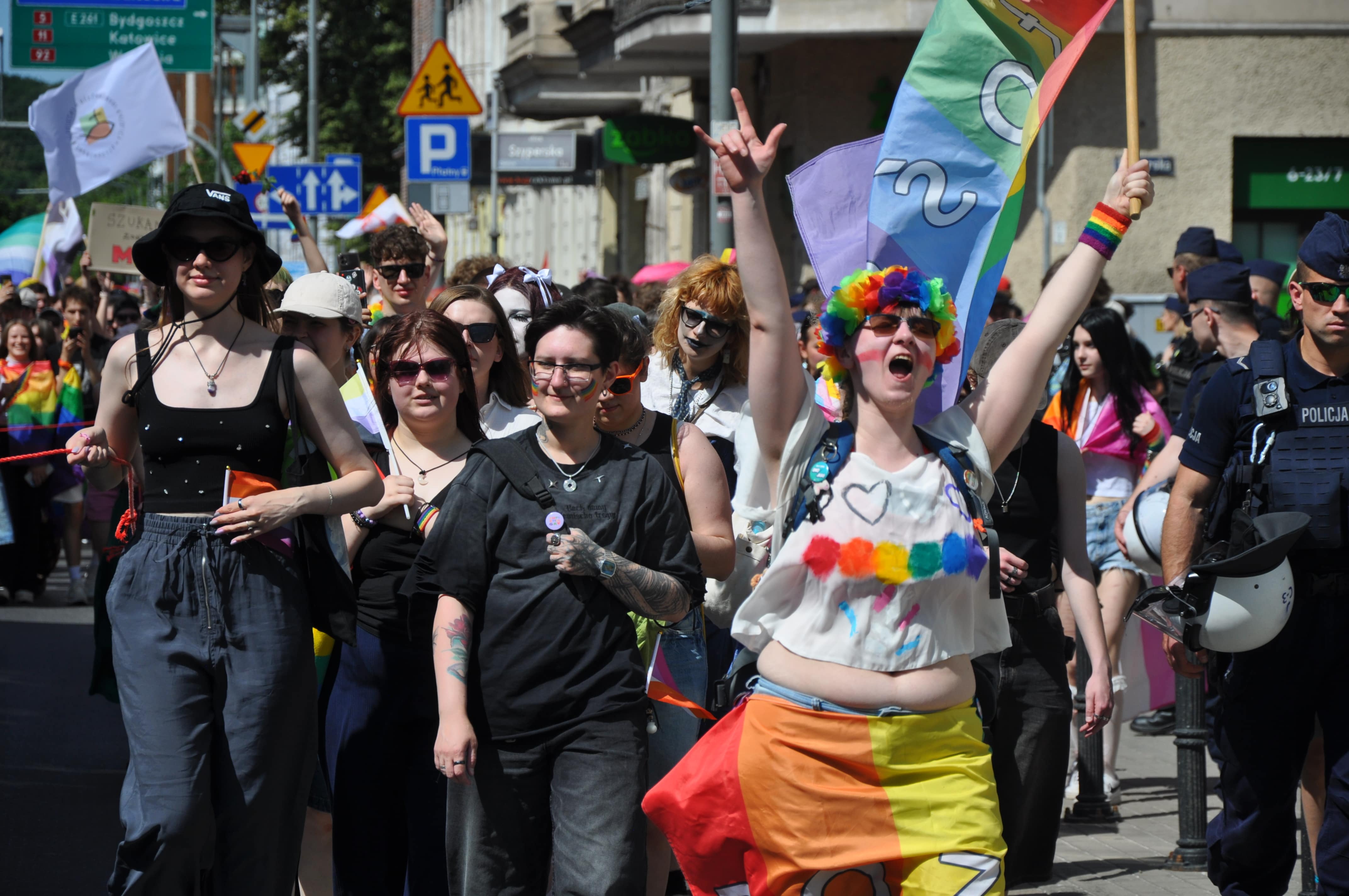 marsz równości - Eliza Hajdenrajch - Radio Poznań