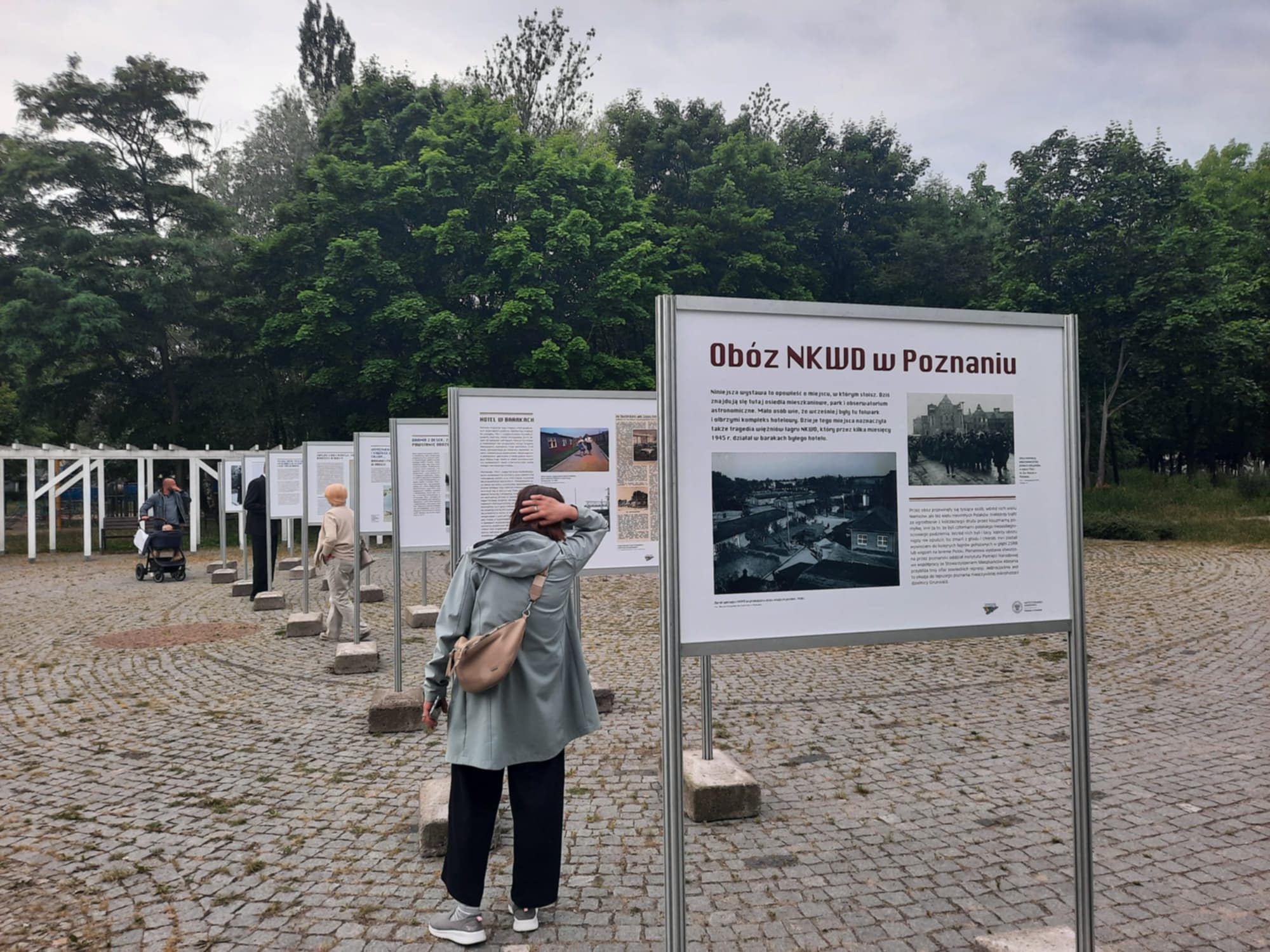 wystawa nkwd poznań park heweliusza  - Łukasz Kaźmierczak  - Radio Poznań