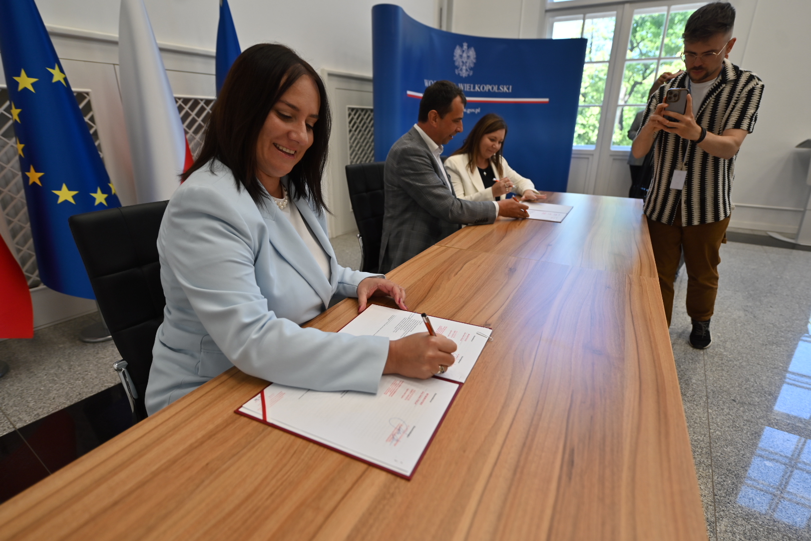 Podpisanie senior plus - Wojtek Wardejn - Radio Poznań