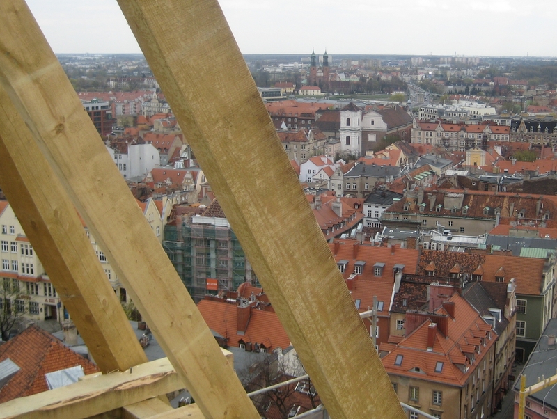 Zamek Przemysła - budowa wieży - Jacek Butlewski