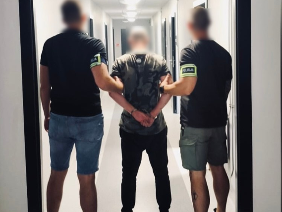 atak na medyków zatrzymanie - Policja Poznań