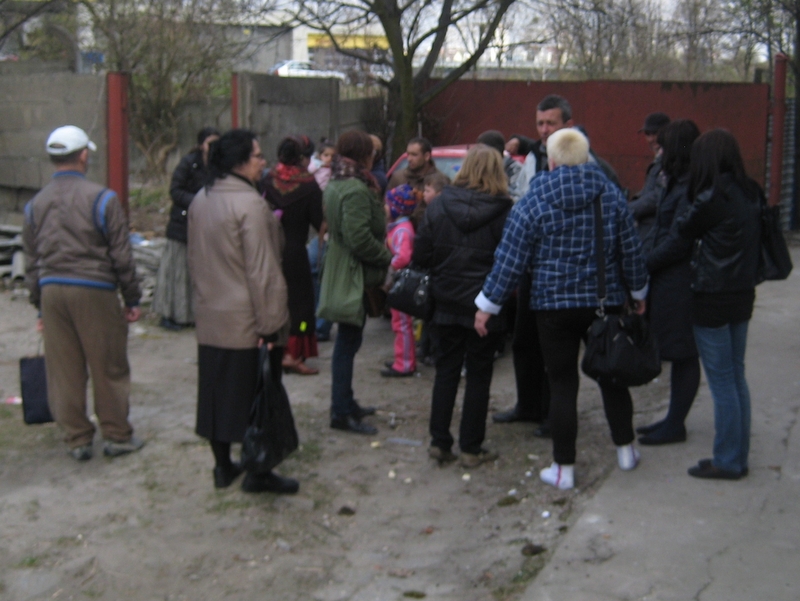 rodzina romska, wysiedlenie z pustostanu - Jacek Butlewski