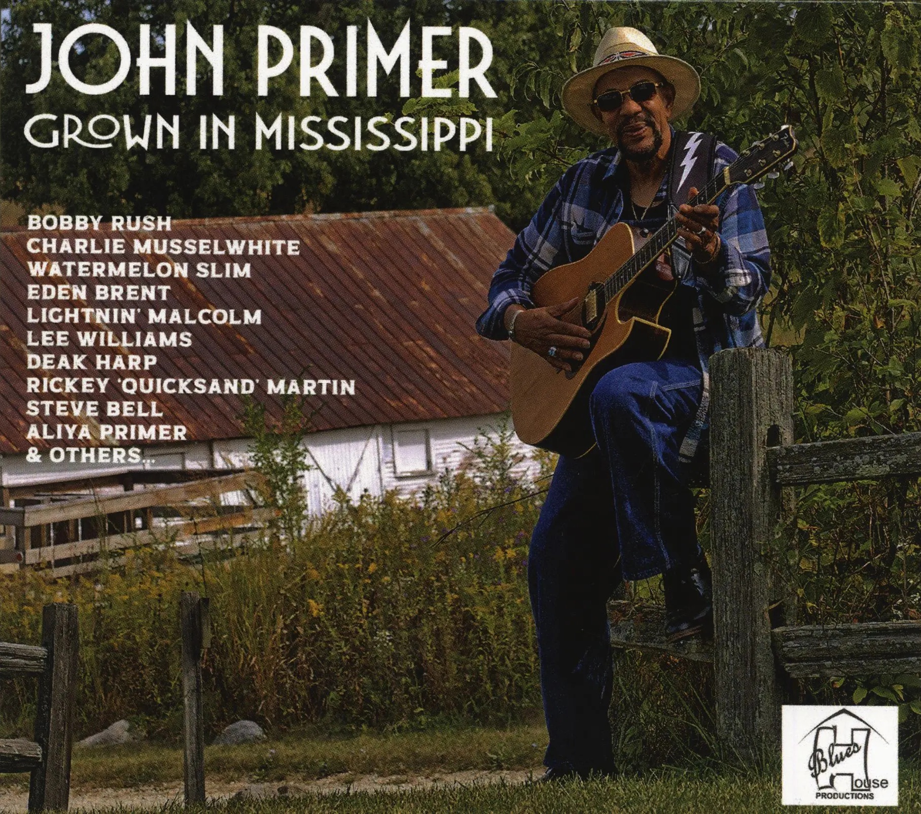 John Primer „Grown In Mississippi” - okładka płyty