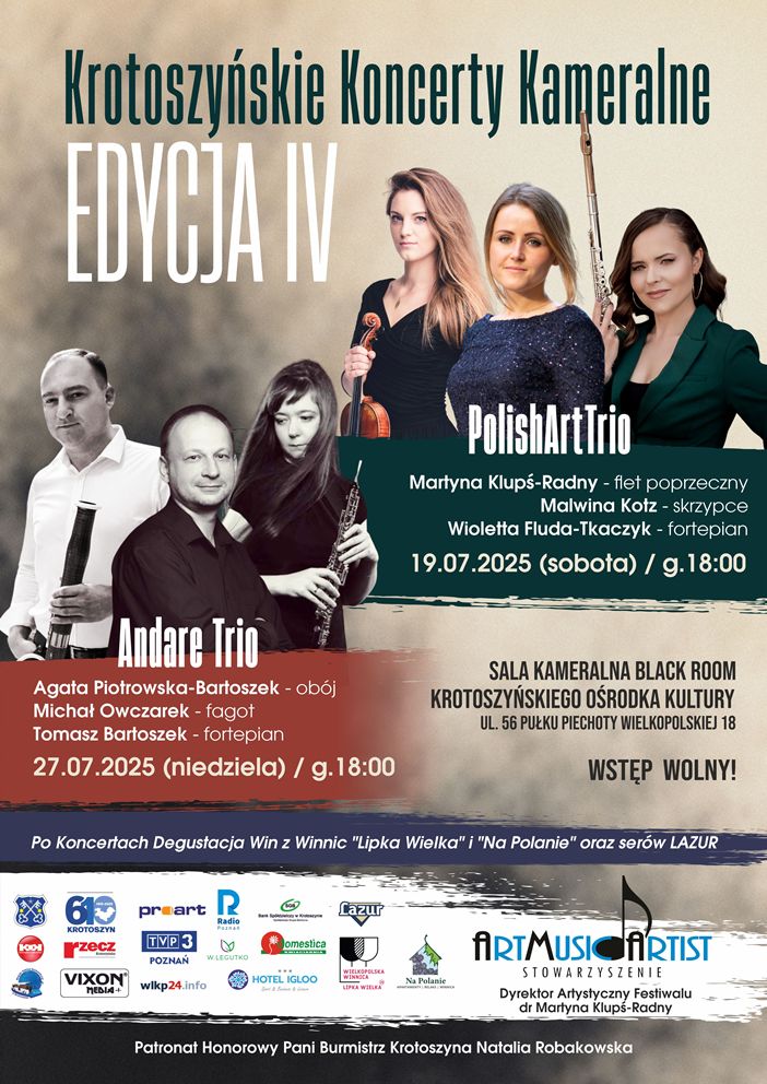 Krotoszyńskie Koncerty Kameralne 2025 - Organizator