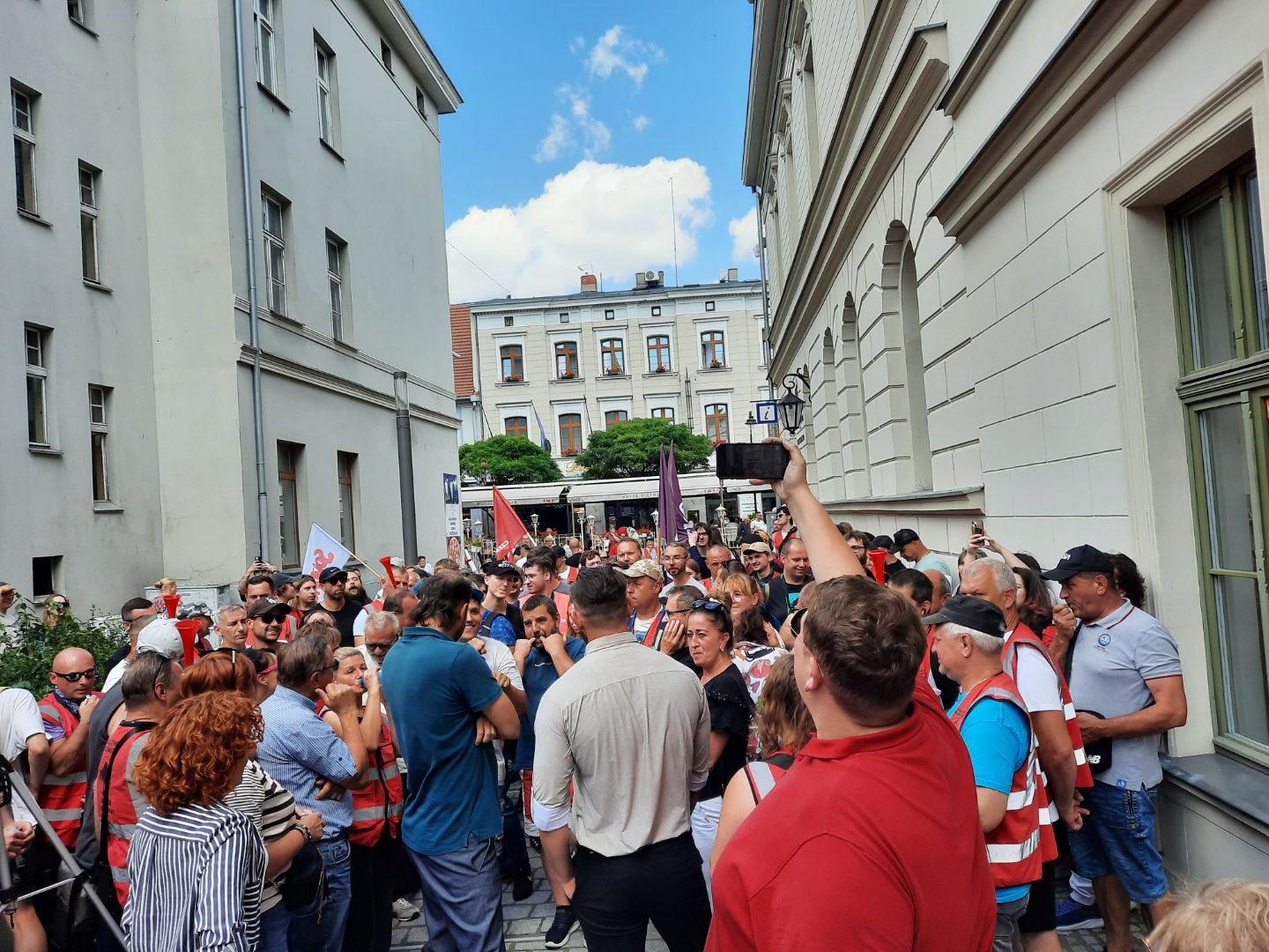 strajk gniezno - Rafał Muniak - Radio Poznań