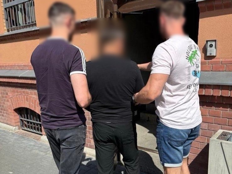 łapówka zatrzymany poznan - KMP Poznań