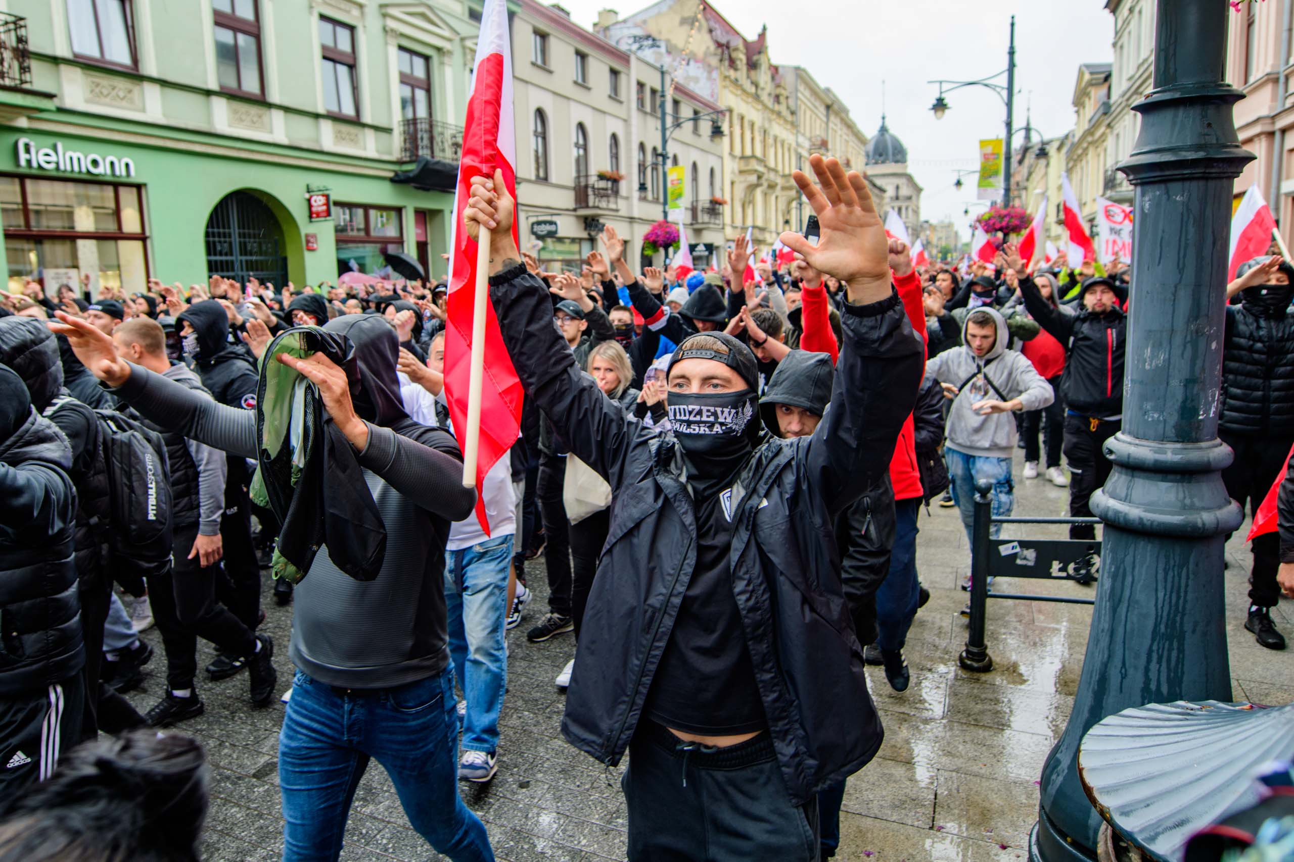 Antyimigrancki - Sebastian Szwajkowski/Radio Łódź