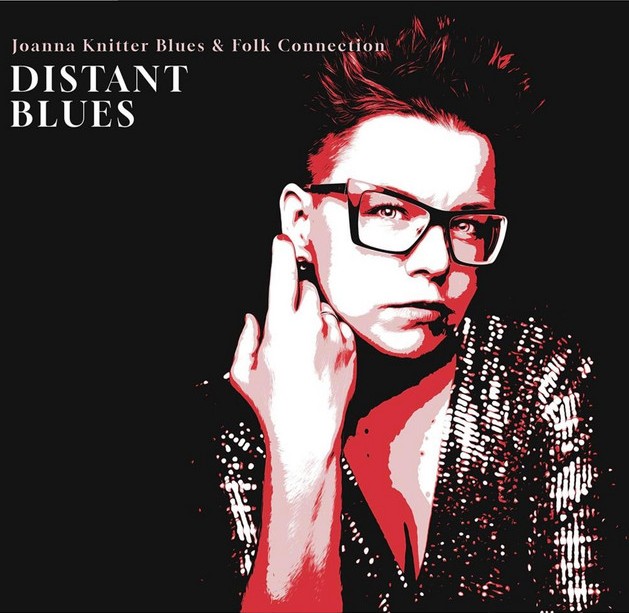 Joanna Knitter Blues & Folk Connection „Distant Blues” - okładka płyty