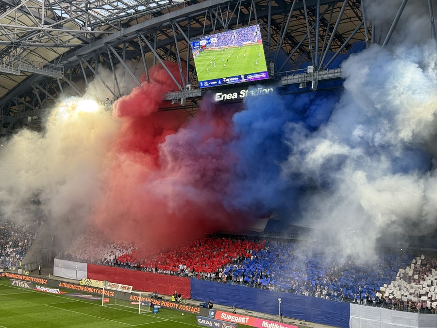 mecz race lech poznań cracovia - Maciej Trzciński - Radio Poznań