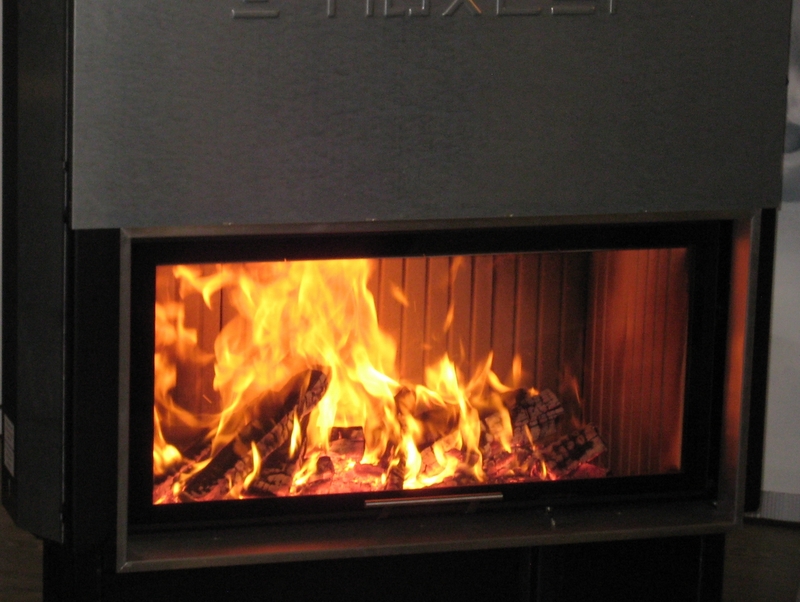 Płonące kominki - targi - Magda Konieczna