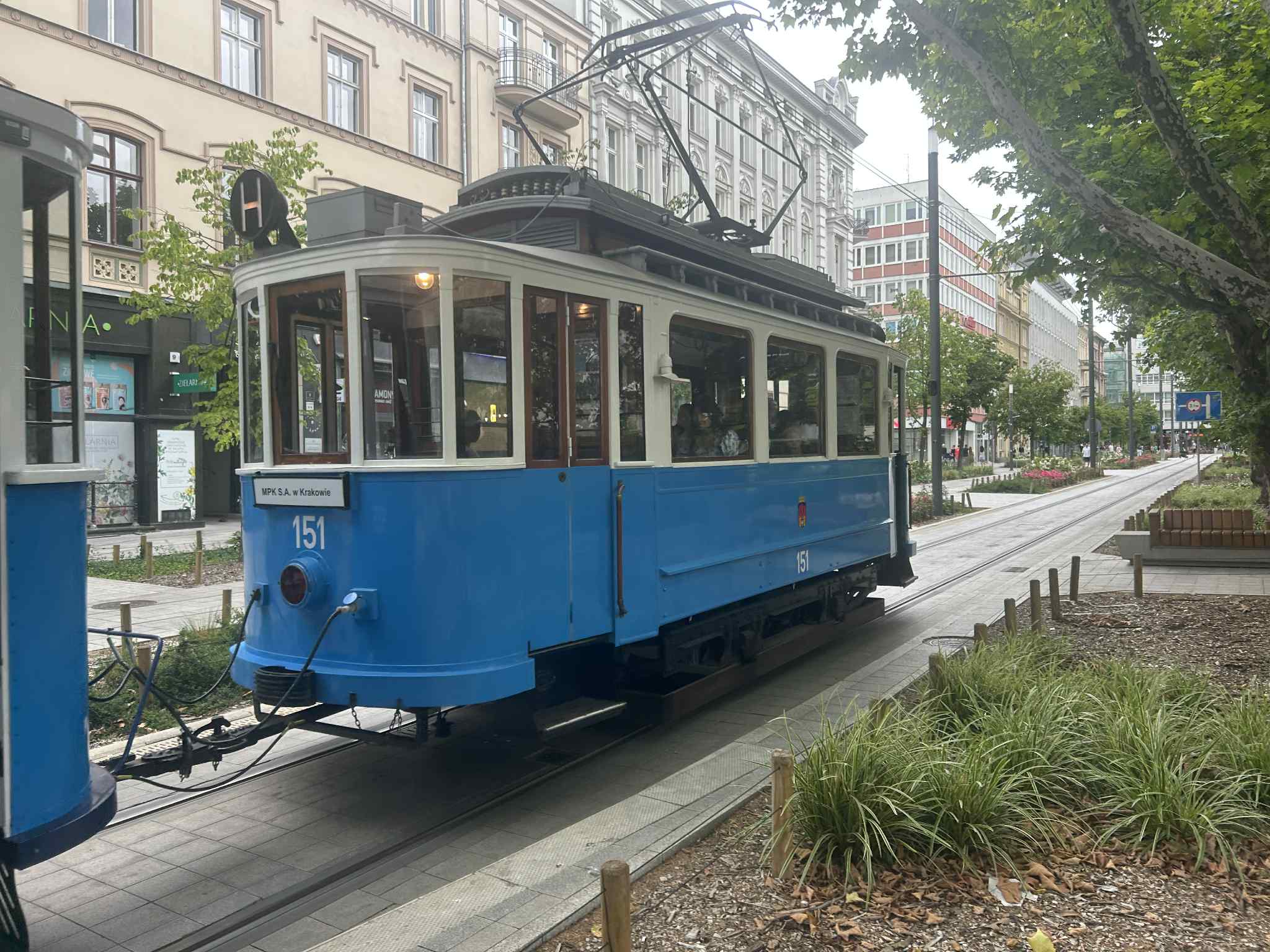 nibieska bimba tramwaj z krakowa - Szymon Majchrzak