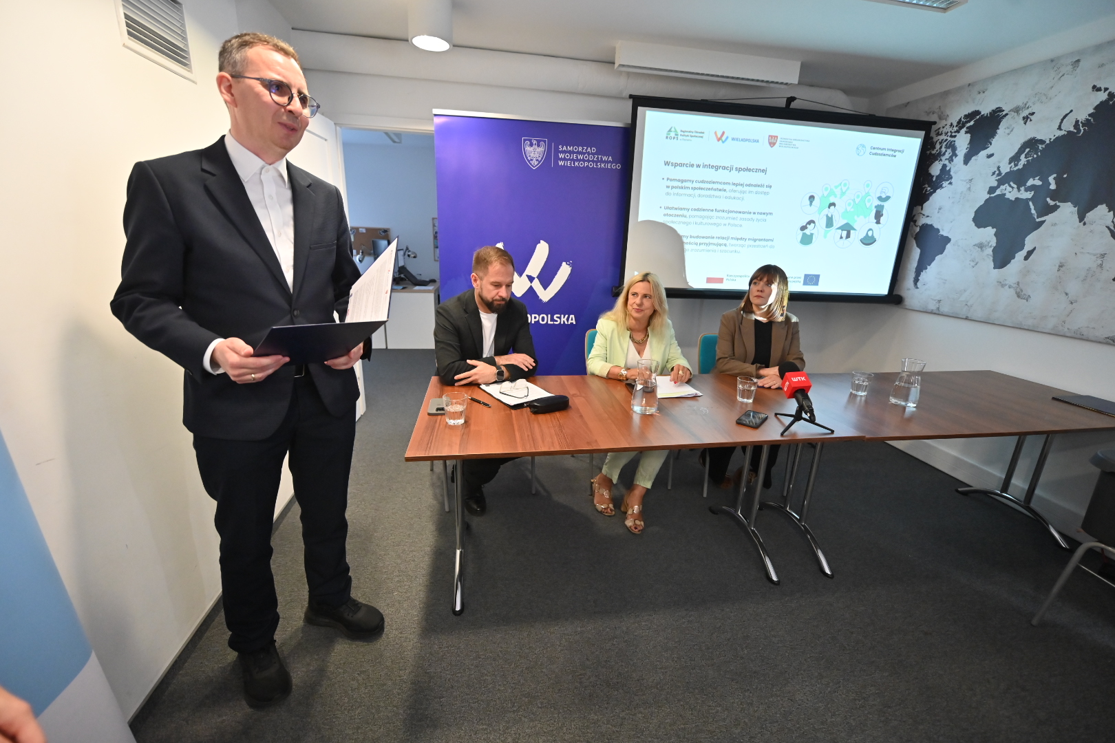 rops migranci konferencja - Wojtek Wardejn - Radio Poznań