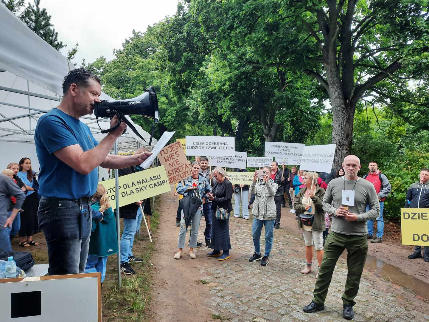 protest - Rafał Muniak - Radio Poznań