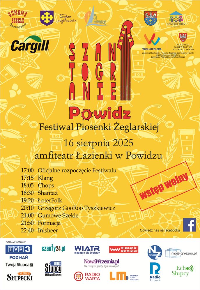 Festiwal Piosenki Żeglarskiej Szantogranie 2025 - Organizator