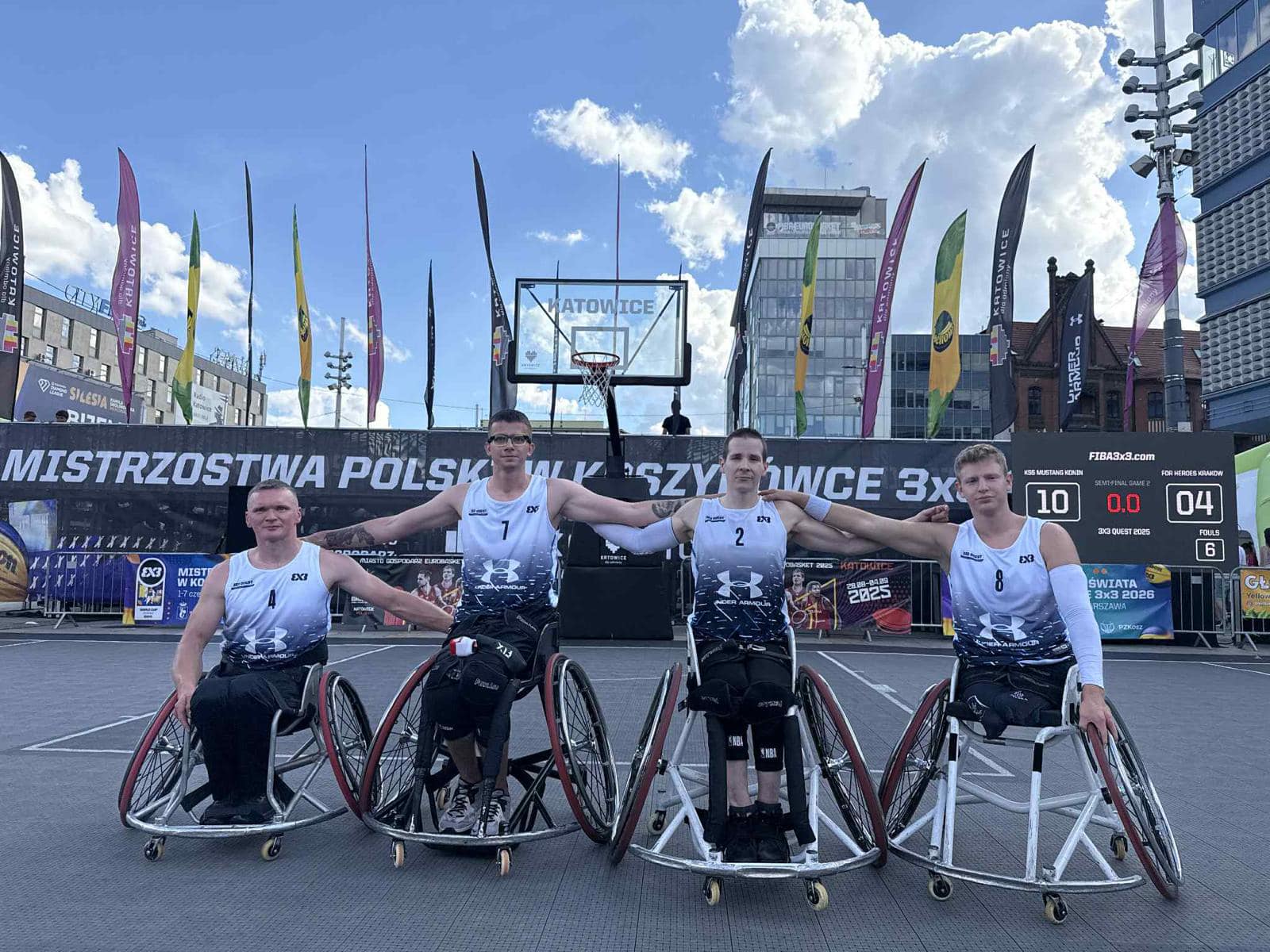 koszykarze na wózkach - KSS Mustang