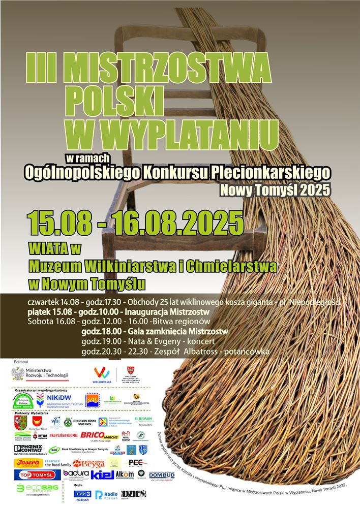 III Mistrzostwa Polski w Wyplataniu 2025 - Organizator