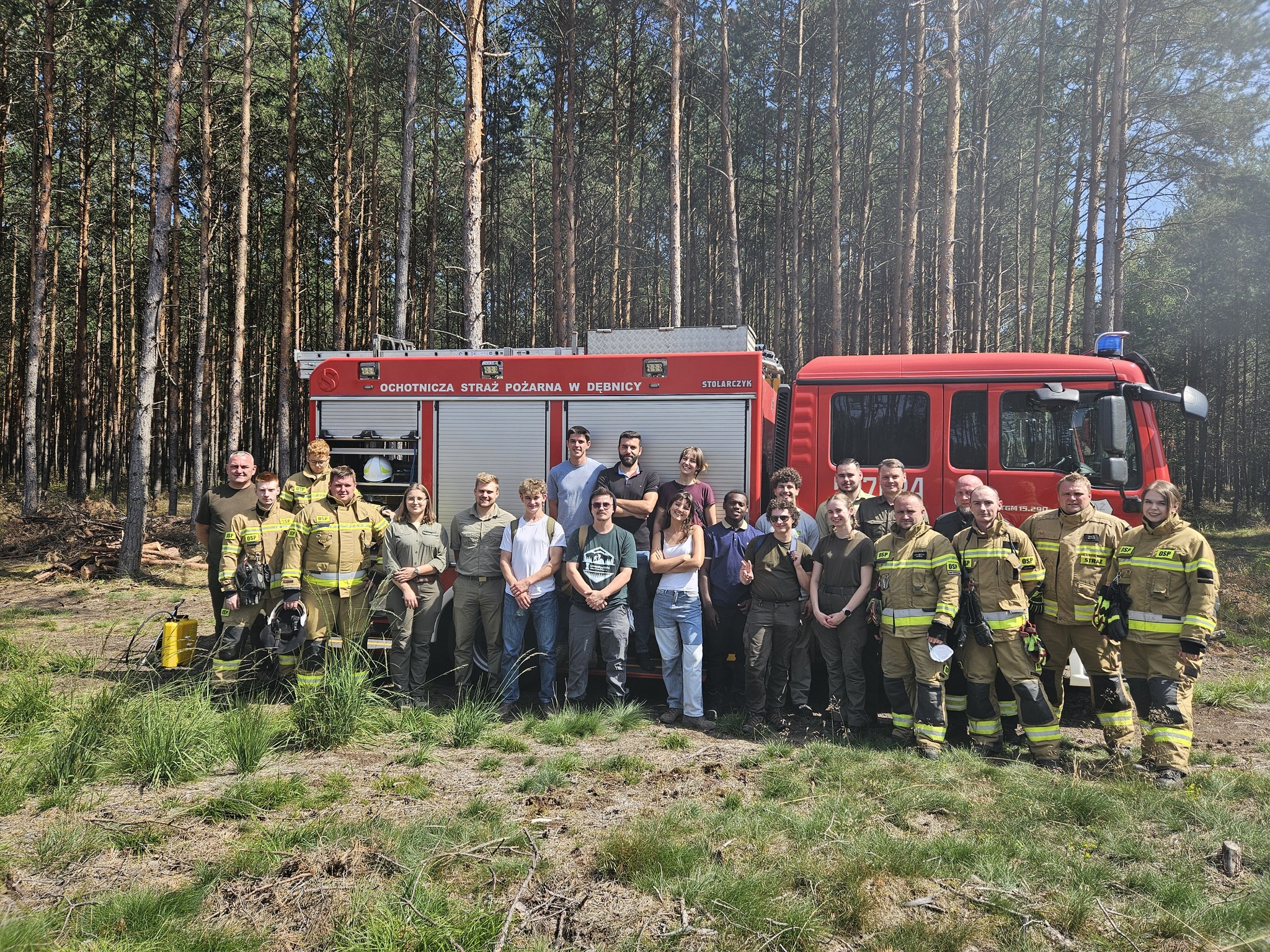 Obóz studentów leśnictwa - Regionalna Dyrekcja Lasów Państwowych w Poznaniu