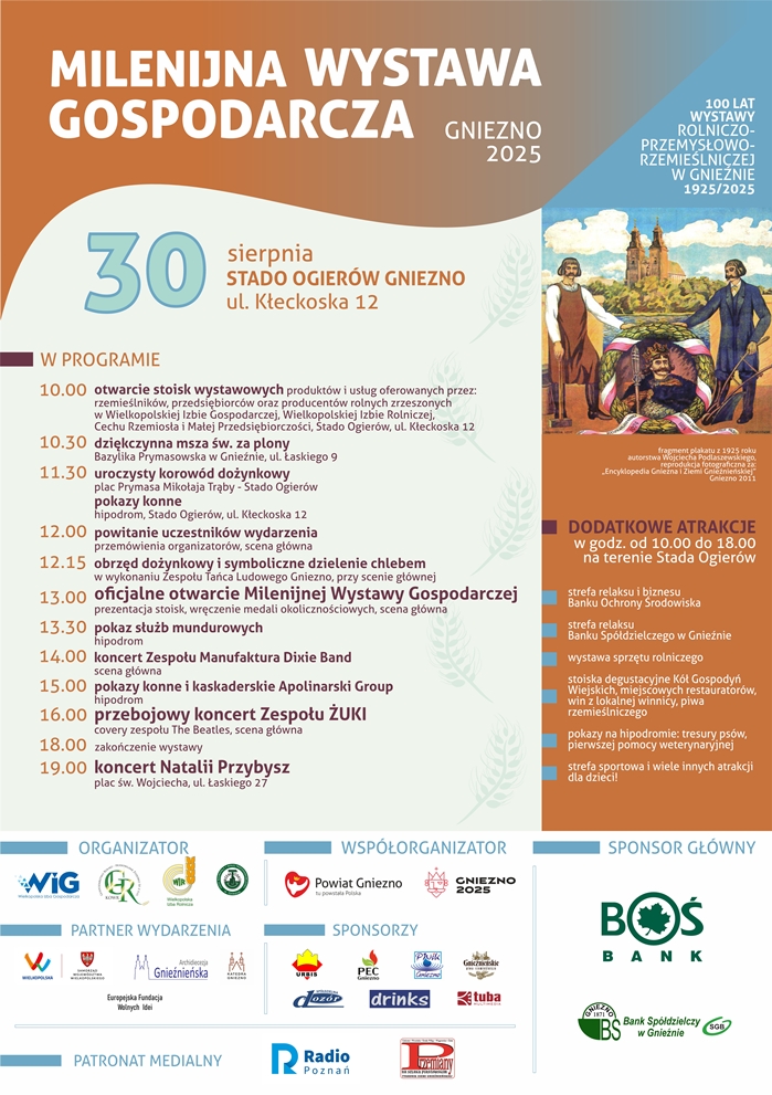 Milenijna Wystawa Gospodarcza - Gniezno 2025 - Organizator