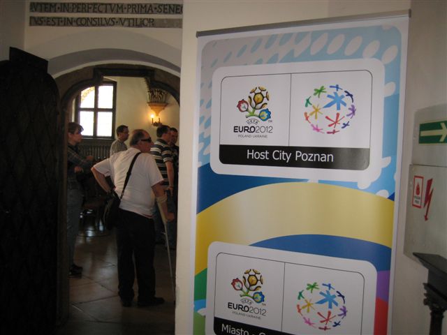 Puchar Euro w ratuszu - Magda Konieczna