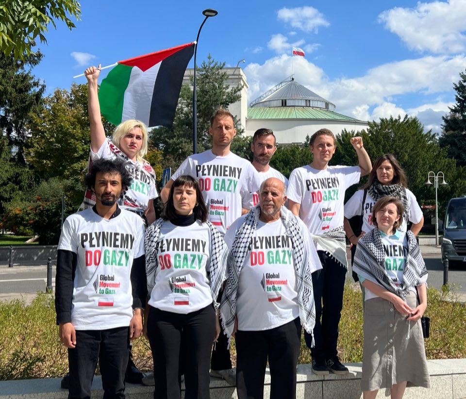 franciszek sterczewski strefa gazy  - FB: Franek Sterczewski