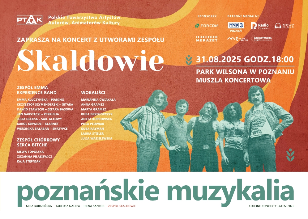 Koncert z utworami zespołu Skaldowie - Organizator