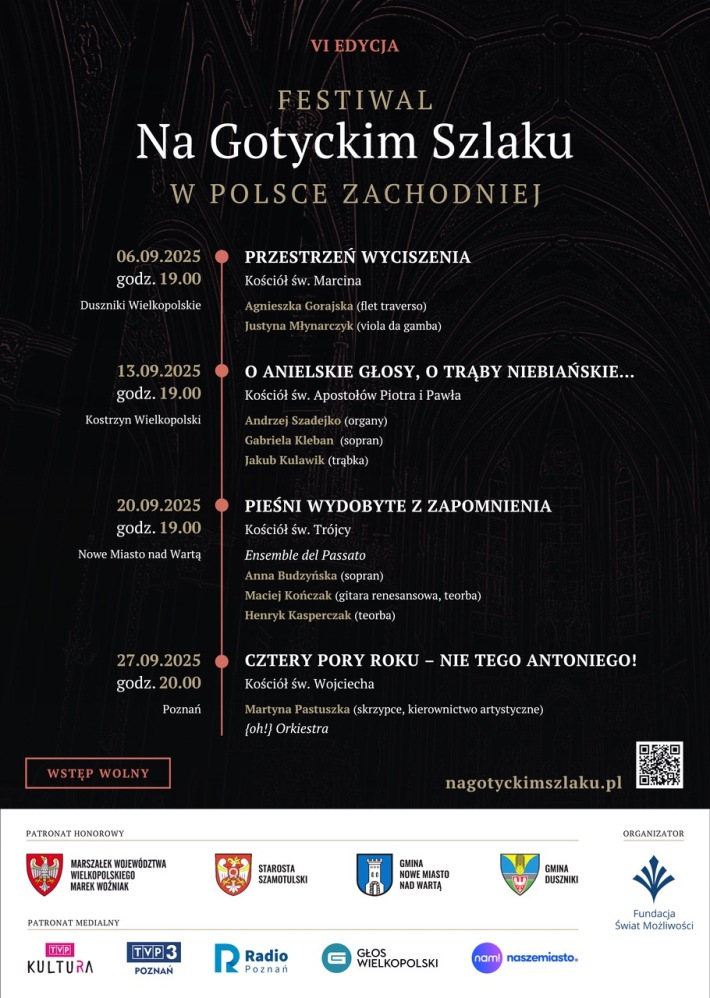 Festiwal Na Gotyckim Szlaku w Polsce Zachodniej 2025 - Organizator