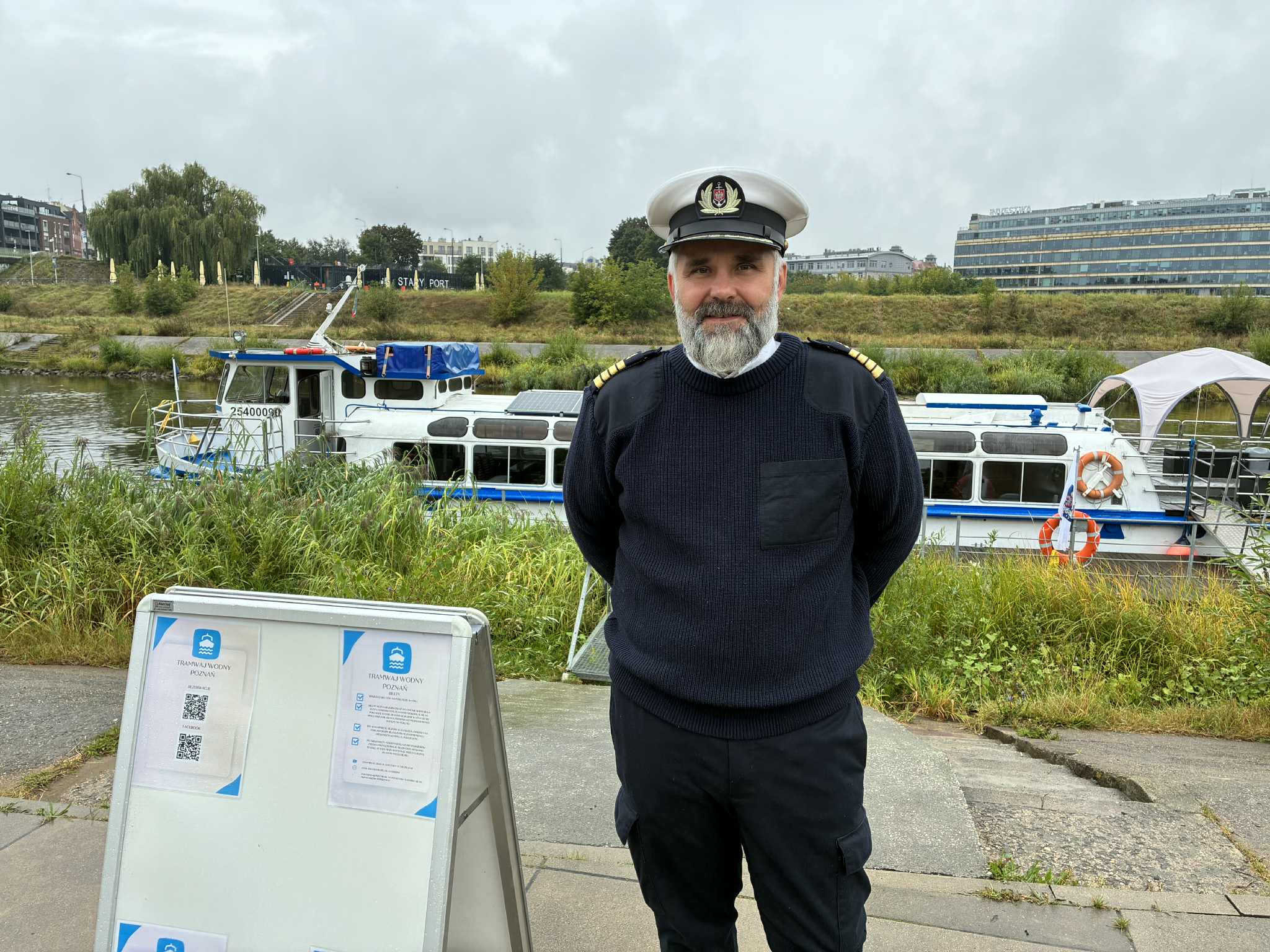 tramwaj wodny poznań widmo kapitan łukasz burak  - Adam Michalkiewicz  - Radio Poznań