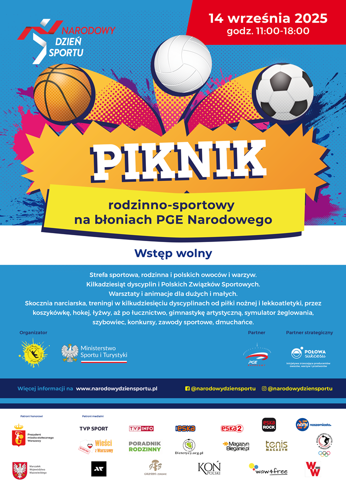 Narodowy Dzień Sportu 2025 - Organizator