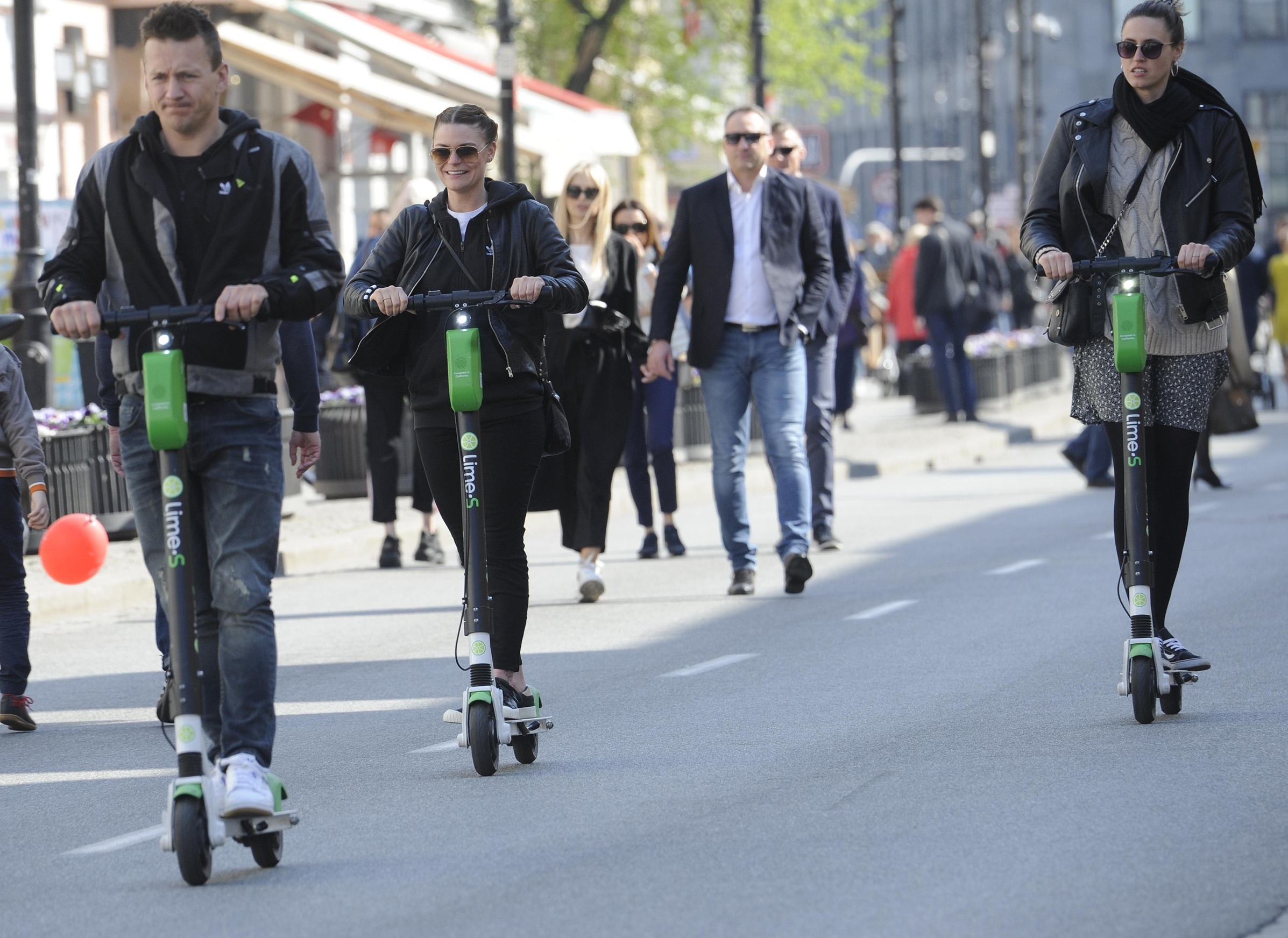 hulajnoga - Andrzej Rybczyński - PAP